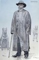 Chancellor Bismarck and his dogs - (after) La Barre, de
