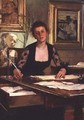 Portrait of the Artists Wife - Henry Herbert La Thangue