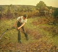 Mowing Bracken - Henry Herbert La Thangue