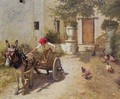 Farm Yard Scene - Henry Herbert La Thangue