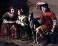 DArenberg Children with a Dog - Gysbert van de Kuyl