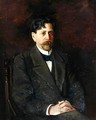 Portrait of the Poet Innokenty Annensky 1856-1909 - Anton Nikolayevich Kurbatov