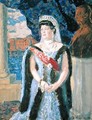 Portrait of the Grand Duchess Maria Pavlovna - Boris Kustodiev