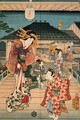 Scene in a Brothel - Utagawa Kunisada II