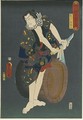 The Actor Kawarazaki Gonjuro I as Osarabakuzo Denji - Utagawa (Toyokuni III) Kunisada