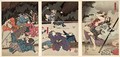 The Death of Yamanaka Dankuro - Utagawa Kuniyoshi