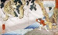 Yoko and the tiger - Utagawa Kuniyoshi