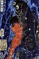 Sakata Kintoki struggling with a Huge Carp in a Waterfall - Utagawa Kuniyoshi
