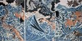 Tametomos Shipwreck - Utagawa Kuniyoshi