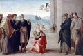 Martyrdom of a female saint - Francesco Granacci