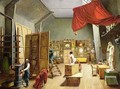 Interior of the Studio of Abel de Pujol 1787-1861 - Adrienne-Marie Grandpierre-Deverzy