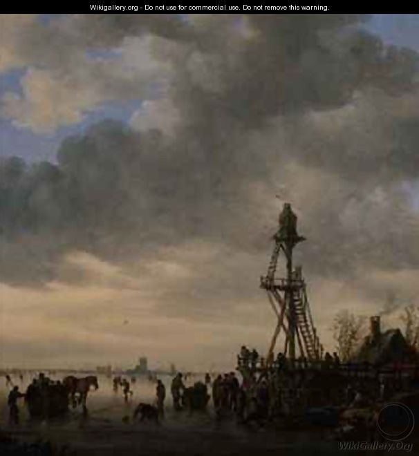 The Landing Stage - Jan van Goyen