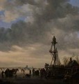 The Landing Stage - Jan van Goyen