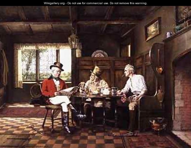 Tavern Interior - Arthur Longlands Grace