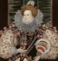 Portrait of Queen Elizabeth I The Armada Portrait - George Gower