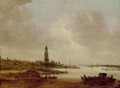 View from Rhenen from the West - Jan van Goyen