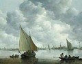Fishingboat in an Estuary - Jan van Goyen
