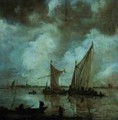 Stormy Seascape - Jan van Goyen