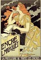 Reproduction of a poster advertising Marquet Ink - Eugene Grasset