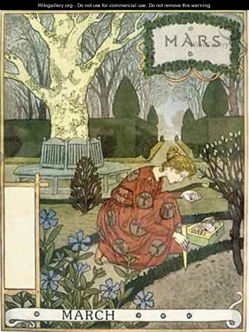 March - Eugene Grasset