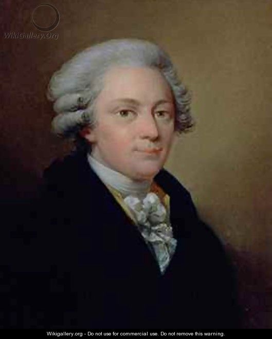 Portrait of Wolfgang Amadeus Mozart - Giuseppe or Josef Grassi