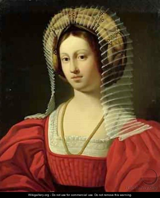 Giovanna I 1326-82 Queen of Naples - Amedee Gras