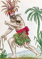 A Savage from the Marquesas Islands - (after) Grasset de Saint-Sauveur, Jacques