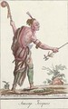 Iroquois Savage - (after) Grasset de Saint-Sauveur, Jacques
