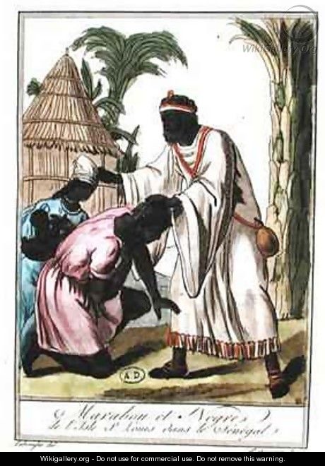 Marabout from Saint Louis Senegal - (after) Grasset de Saint-Sauveur, Jacques
