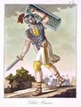 A Roman foot soldier from Antique Rome - (after) Grasset de Saint-Sauveur, Jacques