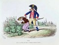 Aha My rabbit Ive caught you eating your neighbours cabbages - (Jean Ignace Isidore Gerard) Grandville