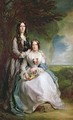 Lady Adeliza Manners and Lady Mary Foley - Sir Francis Grant