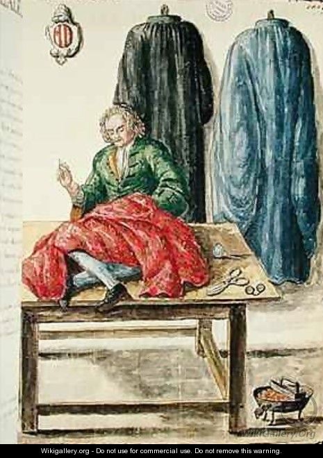 A Venetian Tailor - Jan van Grevenbroeck