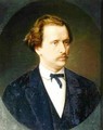 Portrait of Nikolay Rubinstein 1835-81 - Sergei Ivanovich Gribkov