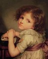 Child with a Doll - Anne Genevieve Greuze
