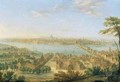 View of Old London Bridge - Charles Laurent Grevenbroeck