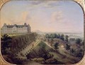 The Chateau de Meudon - Charles Leopold Grevenbroeck