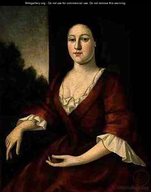 Portrait of Mrs John Greenleaf nee Priscilla Brown - John Greenwood