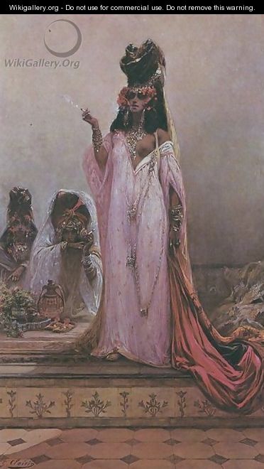Harem Woman - Georges Jules Victor Clairin