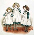 But Flinders foots were cold from April Babys Book of Tunes - Kate Greenaway