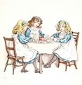 Girls Tea party - Kate Greenaway