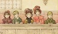 Singing in church - Kate Greenaway