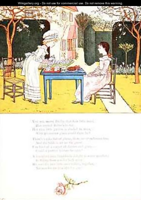 A Childrens Tea Party - Kate Greenaway