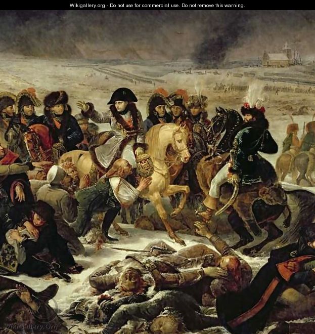 Napoleon on the Battle Field of Eylau - Antoine-Jean Gros