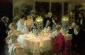 The End of Dinner - Jules Alexandre Grun