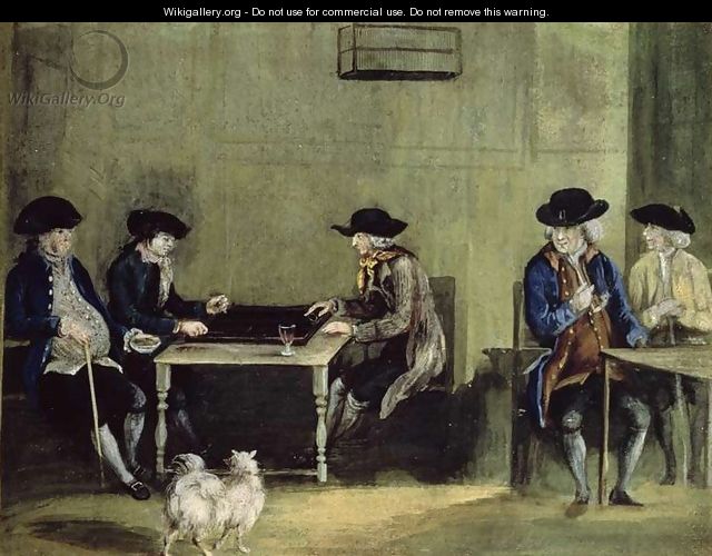 The Backgammon Game - Nathaniel Grogan