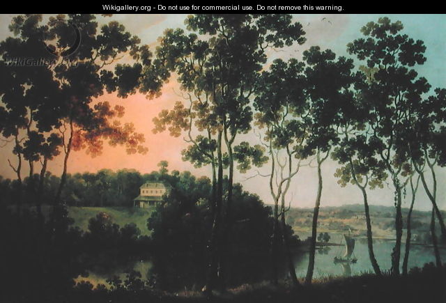 Fairmount and Schuylkill River - William Groombridge