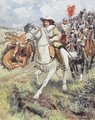 Our cuirassiers have burst on the ranks of the accurst illustration from Ballads of Famous Fights - William Henry Charles Groome