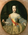 Portrait of Grand Duchess Yekatrina Alexeyevna later Catherine II - Georg Christoph Grooth