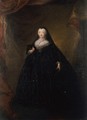 Empress Elizabeth in Black Domino - Georg Christoph Grooth